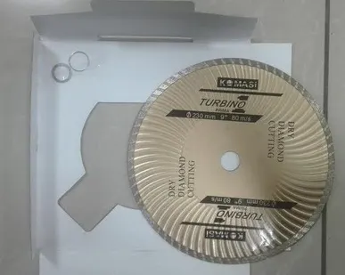фото Диск алмазный Turbo 230мм/22.23мм Komasi (пр-во Ю. Корея)