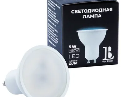фото Светодиодная лампа L&B Софит 5W 400Lm 3000K GU10 GU10-5W-MR16-3000K
