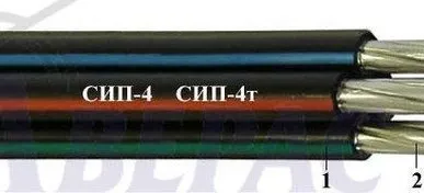 фото Провод силовой алюминиевый, марка: СИП4