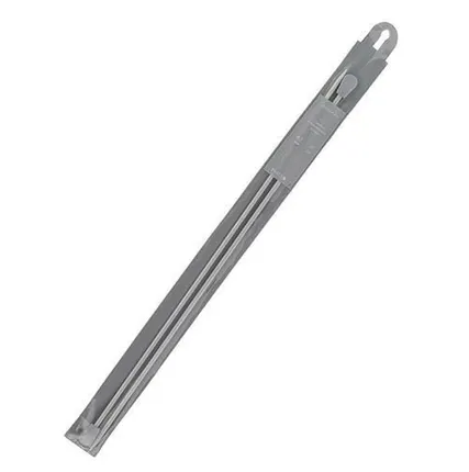 Фото №0 940260/940206 Спицы прямые алюминиевые с покрытием 35см, 6,0мм Hobby&Pro