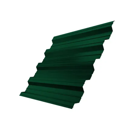 Фото №0 Профнастил HC44R Grand Line 0,5 Velur RAL 6005 зеленый мох