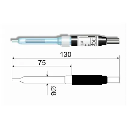 Фото №0 Электрод сравнения ЭСр-10107/3,0 (стеклянный)