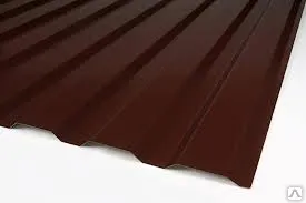 Фото №0 Профнастил С-8 (RAL 8017 ШОКОЛАД) 1200х1500х0,4мм