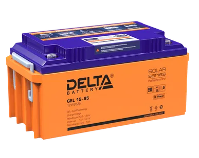 фото Аккумулятор Delta GEL 12-65