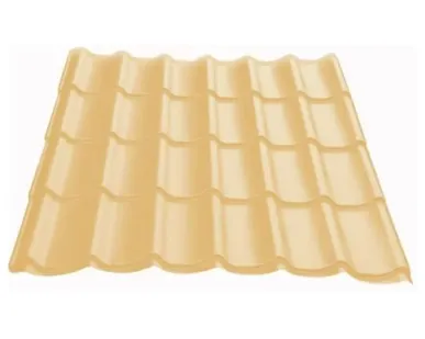 фото Металлочерепица Монтеррей Слоновая кость RAL 1014