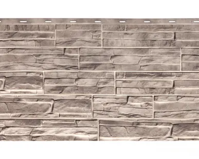 фото Облицовочная фасадная панель Т-сайдинг Альпийская сказка ЭКО 2