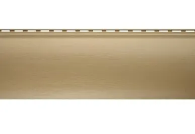 фото Виниловый сайдинг «Блок-хаус» золотистый BH-01 - 3,10м