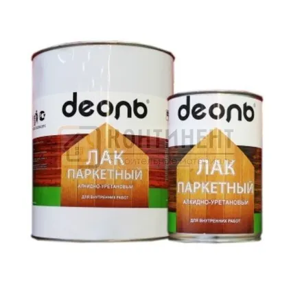 Фото №0 Лак паркетный ДЕОЛЬ глянцевый 0,75л