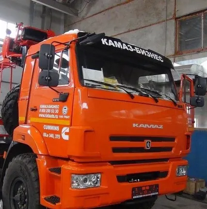 Фото №0 Седельный тягач КАМАЗ 43118-RF с КМУ Kanglim KS 1256 G-2 TOP
в