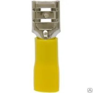 Фото №0 Плоский изолированный разъем рпи-м 6.0-7-0.8 мама пвх 100шт передовик 26331