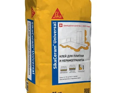 фото Клей ЗИКА SikaCeram® Universal С1 ТЕ /25кг/48шт/ просрок 09.23