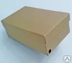 фото Коробка обувная 335х200х120 Т 23 "Е" бурый/белый