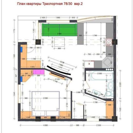 Фото №0 Проектирование перепланировки квартиры