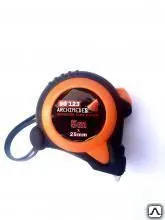 Фото №0 Рулетка 5 м ширина 25 мм автостоп