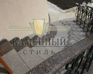 фото Перила из гранита