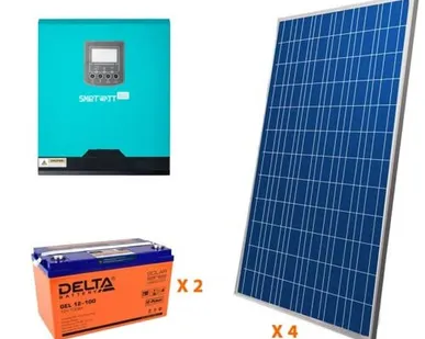 фото Солнечная электростанция 7 кВт*ч в сутки ECO GEL