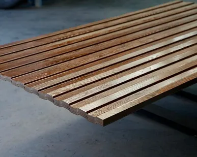 фото Профлист С-8 под дерево / дуб / 0.45 мм. - Дуб - Глянцевая - с ЛКП - Первый - С-8 - Индивидуальные - Опт (от 100 листов / от 200 м.пог.)