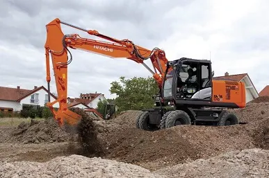 фото Аренда колёсного экскаватора Hitachi ZX170W
