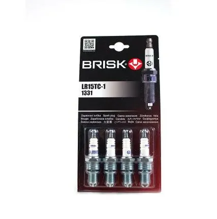 Фото №0 Свеча BRISK EXTRA LR15TC-1 [упаковка 4 шт.]