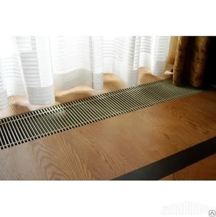 Фото №0 Конвектор внутрипольный модель 250/65/1600-1800-2000 с решеткой