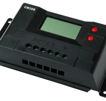 Фото №0 Контроллер заряда CM30 30A 12V/24V LCD