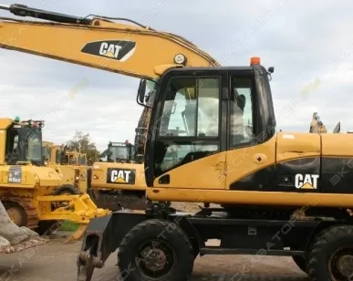 фото Аренда колесного экскаватора Caterpillar M318D, Москва