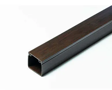 фото Кабель-канал 25х25 L2000 пластик с двойным замком венге УралПак КК-4825025-060