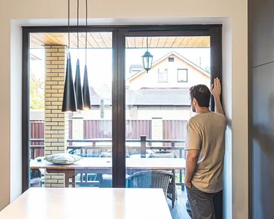 фото Раздвижная система Портал Рехау