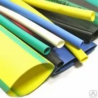 Фото №0 Трубка 1/0,5 термоусадочная желто-зеленая