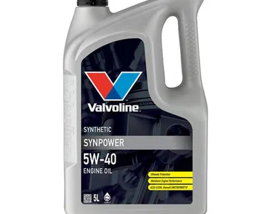фото Масло моторное синт. Valvoline SYNPOWER 5W40 (e5L)