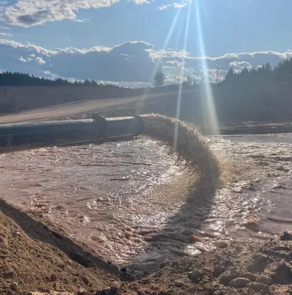 Фото №0 Требуется Багер, бригада на земснаряд.