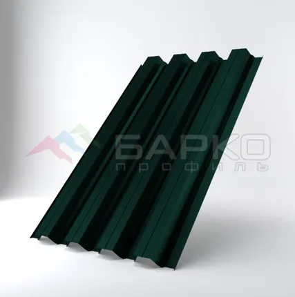 Фото №0 Профлист Н-75 -800мм(750 мм) RAL 6005 Полиэстер 0.7