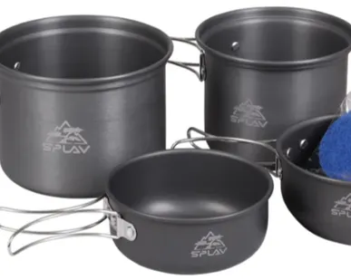 фото Набор посуды Сплав 2 кастрюли, 2 кружки (1-2 персоны)