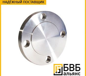 фото Заглушка фланцевая Ду 200 Ру 100 Ст20 (20А; 20В)