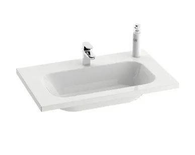 фото Умывальник 70 см Ravak Chrome 700 cо скрытым переливом XJG01270000 Ravak