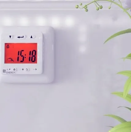 Фото №0 Терморегулятор Energy TK03 белый термопласт