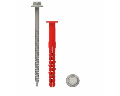 фото Termoclip-стена V2 10х100 - дюбель с распорным элементом (150 шт./кор.)