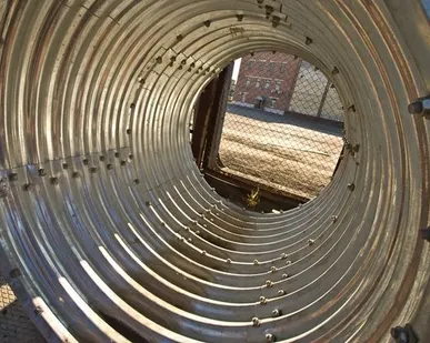 фото Труба металлическая гофрированная ЛМГ-15.15