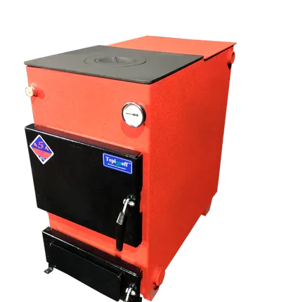 Фото №0 Котел дровяной Teplonoff Wood (уголь + дрова) 12кВт на дровах, 16 кВт на угле, до 6-7 часов