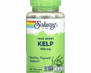 фото Solaray Kelp NG 550 мг, 100 капс.