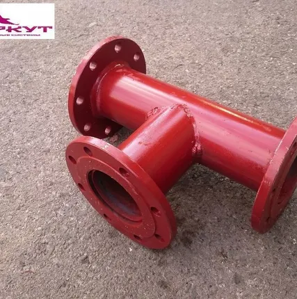 Фото №0 Тройник фланцевый ТФ 100х100 стальной