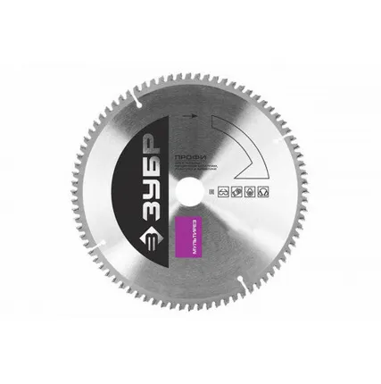 Фото №0 Диск пильный ПРОФИ Мультирез по алюминию, ламинату, пластику, ДСП (180х20 мм; 60Т) Зубр