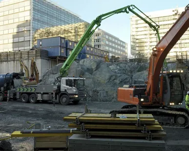 фото Услуги автобетононасоса