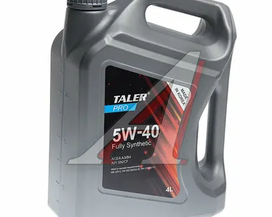 фото Масло моторное PRO A3/B4 5W40 синт.4л TALER