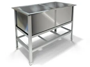 фото Ванна моечная сварная Kayman ВМ-412/800