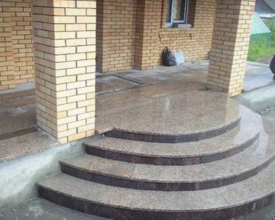 фото Гранитные плиты для ступеней