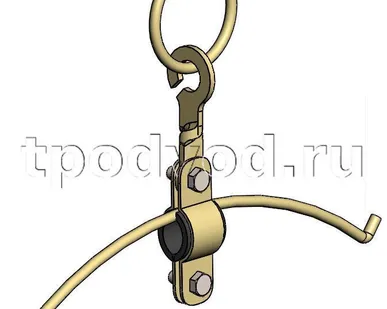 фото Гибкий кабельный токоподвод к электроталям 5.407-115.1.140