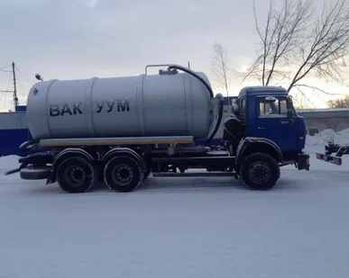 фото Вакуумная машина МВ-15 на базе шасси Камаз 65115