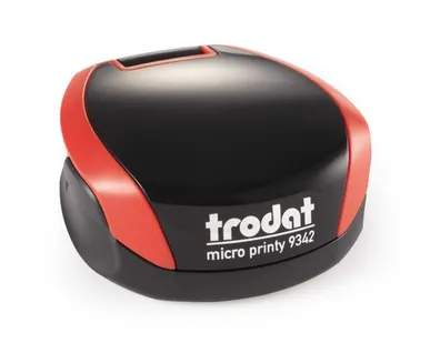 фото Печати-С 9342 TRODAT MICRO PRINTY Карманная оснастка для печати диам.42мм (Красный, Синий)