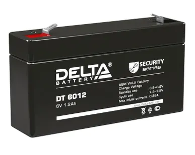 фото Аккумулятор 6В 1.2А.ч Delta DT6012